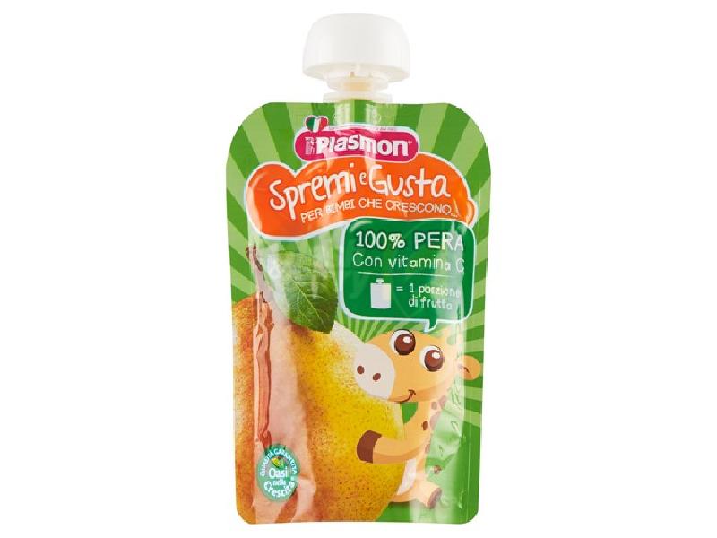 PLASMON SPREMI&GUSTA PERA GR.100*