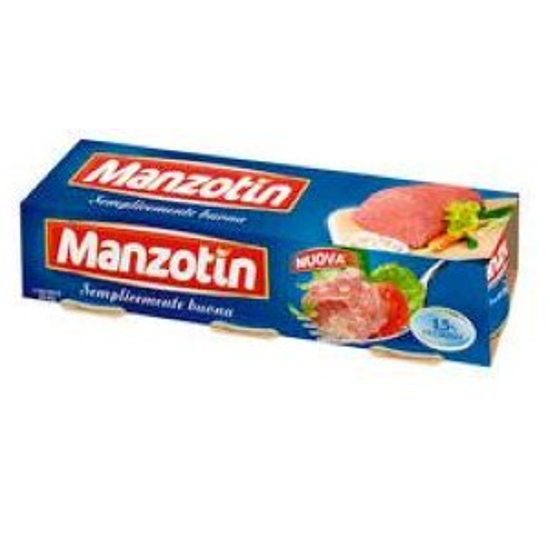 MANZOTIN CARNE PRIMAVERA GR 90X3