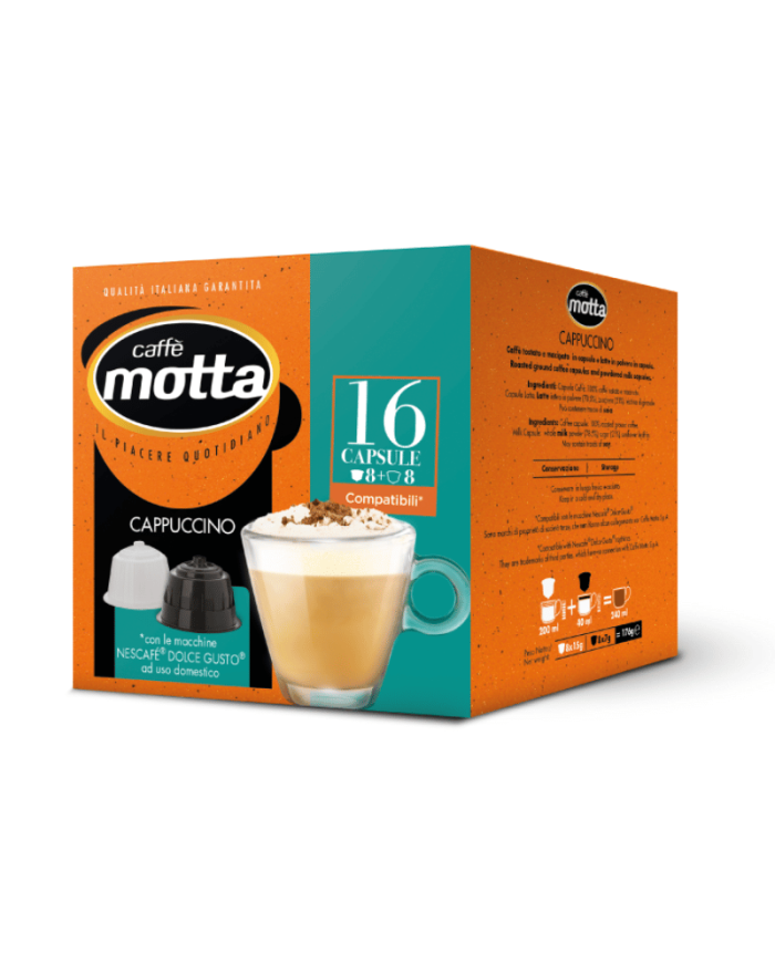 CAFFE MOTTA CPS DG CAPPUCCINO 16 PZ