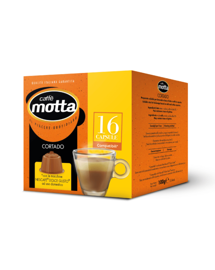 CAFFE MOTTA CPS CORTADO 16 PZ