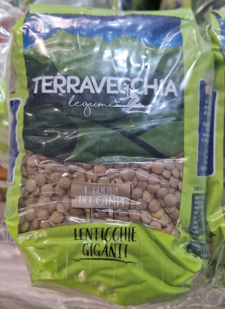 TERRAVECCHIA LENTICCHIE GIGANTI 400GR