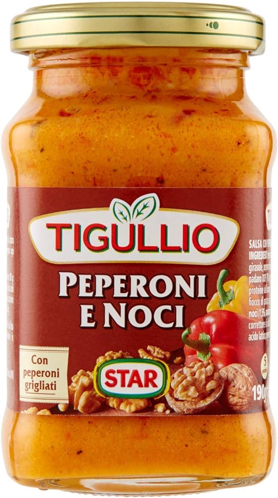 TIGULLIO STAR PESTO PEPERONI/NOCI 190GR