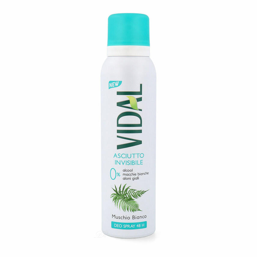 VIDAL DEOSPRAY WHITE MUSK 150 ML