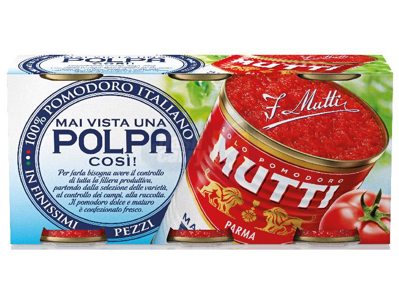 MUTTI POLPA POMODORO GR.400X3