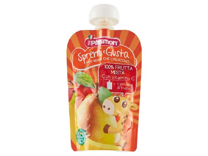 PLASMON SPREMI&GUSTA FRUTTA MIST.GR.100*