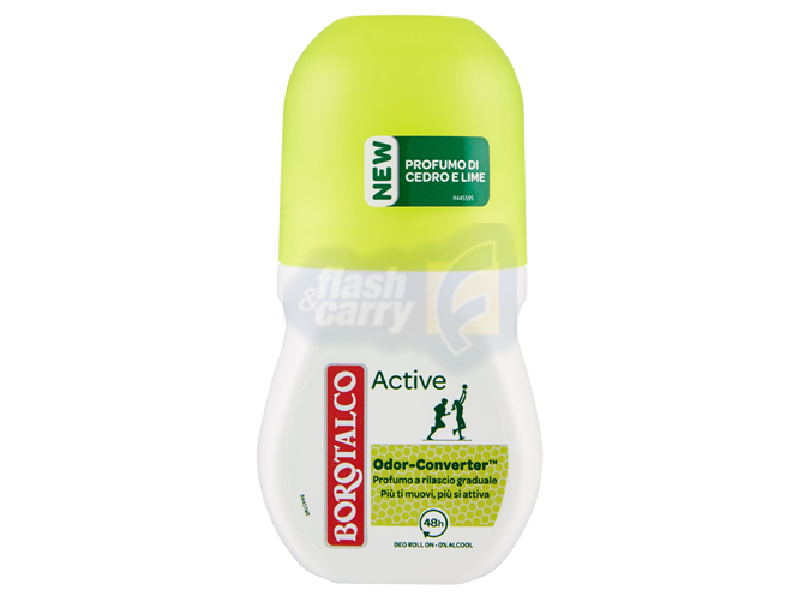 BOROTALCO DEO ROLL-ON ACTIVE GIALLO 50ML