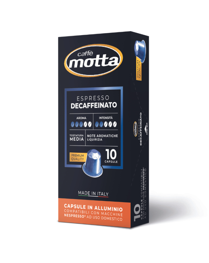 CAFFE MOTTA CPS ALU NESPRESSO DEC 10 PZ