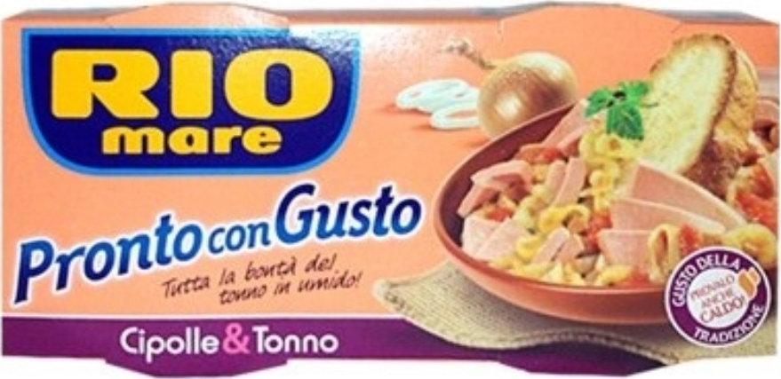 RIO MARE TONNO IN SALSA CON CIPOLLE 160grX2