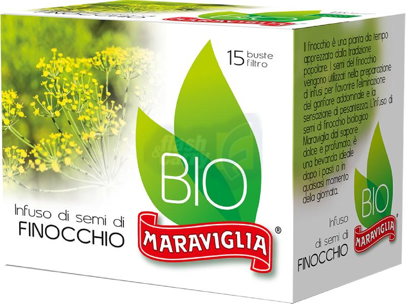 MARAVIGLIA TISANA INF.BIO SEMI FINOCCHIO 15 BS 