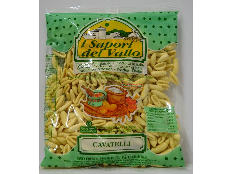 SAPORI DEL VALLO CAVATELLI GR.500 PASTA FRESCA