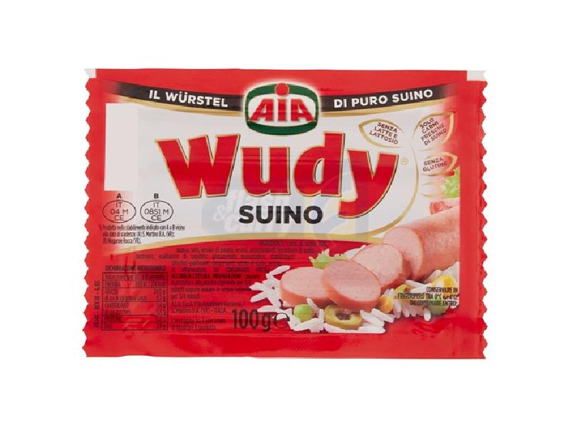 WUDY WURSTEL PURO SUINO GR.100