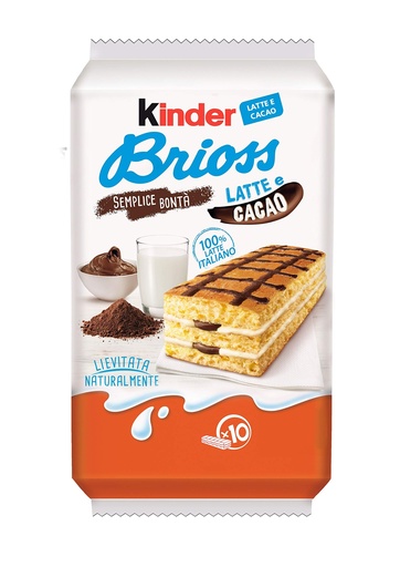 [133841] KINDER MER/BRIOSS LATTE&CACAO GR.290