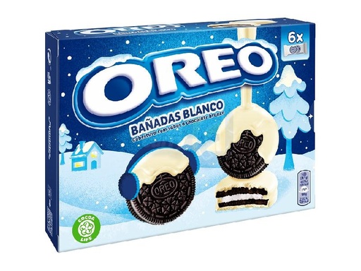 [175354] OREO BANADAS BIANCO GR.246