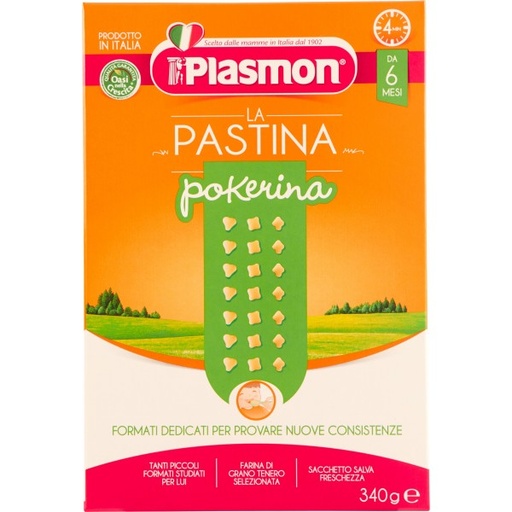 [004658] PLASMON PASTINA POKERINA 340 GR