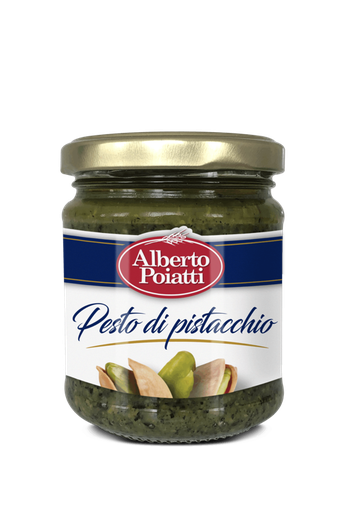 [S357] ALBERTO POIATTI PESTO AL PISTACCHIO 190GR