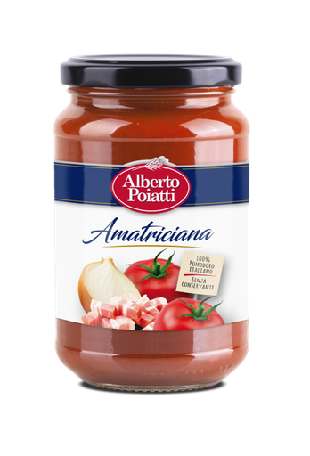 [S354] Sugo all'amatriciana 350gr Alberto Poiatti