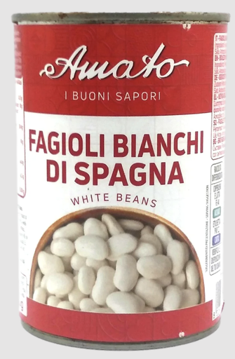 [2058] AMATO FAGIOLI SPAGNA LATTA G.400