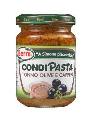 [5888] BERNI TONNO OLIVE E CAPPERI 130 GR