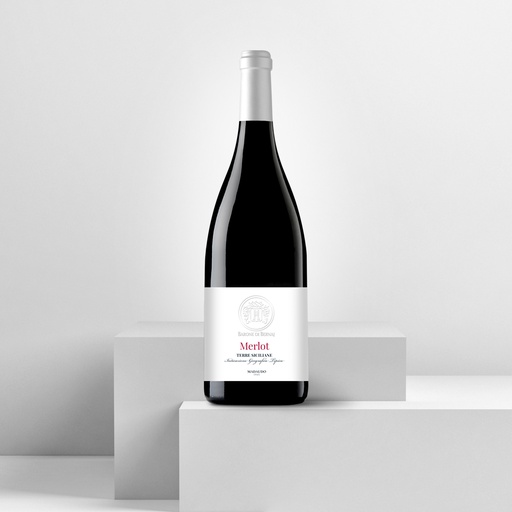 [5544] MADAUDO VINO BARONE DI BERNAJ MERLOT 75 CL