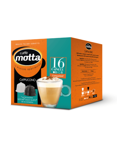 [6083] CAFFE MOTTA CPS DG CAPPUCCINO 16 PZ