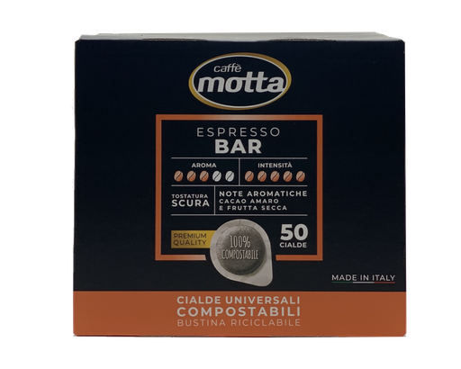 [M50015] CAFFE MOTTA ESPRESSO BAR CIALDE 50PC+KIT