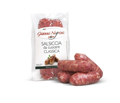 [Ideal10] NEGRINI SALSICCIA DA CUOCERE CLASSICA 250 GR