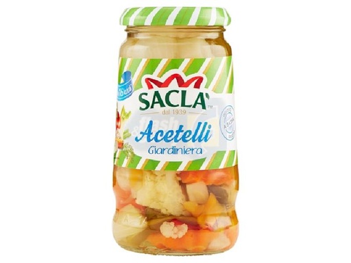 [005105] SACLA'ACETELLI GIARDINIERA 170 GR