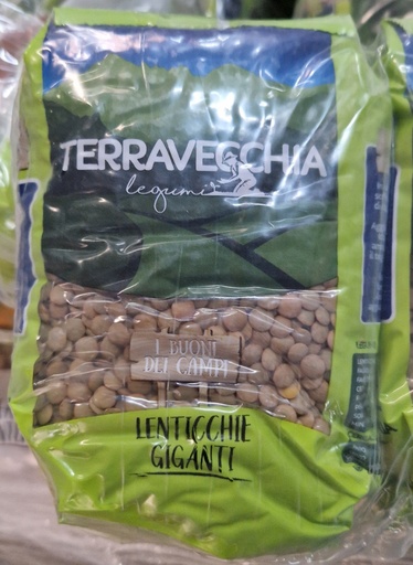 [2714] TERRAVECCHIA LENTICCHIE GIGANTI 400GR