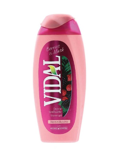 [1350] VIDAL DOCCIA  MORA E MUSK 250 ML