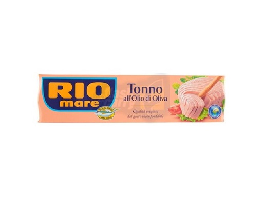 [004926] RIO MARE TONNO OLIO OLIVA GR.80X4