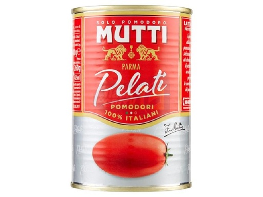 [101429] MUTTI POMODORI PELATI LATTINA GR.400