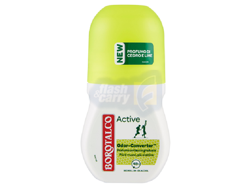 [173674] BOROTALCO DEO ROLL-ON ACTIVE GIALLO 50ML