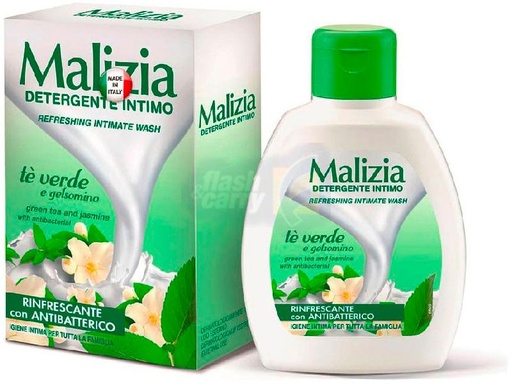[176677] MALIZIA DETERG/INTIMO TE VERDE ML.200