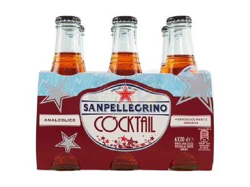 [005234] SAN PELLEGRINO VAP COCKTAIL BOTT.CL.20X3