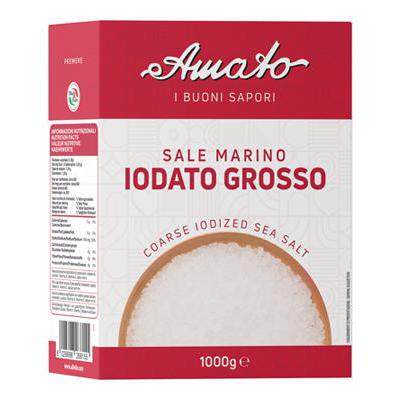 [1670] AMATO SALE MARINO IODATO GROSSO KG.1