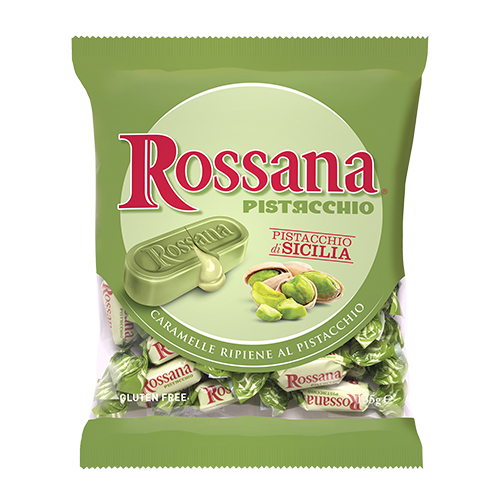 [176539] ROSSANA CARAMELLE PISTACCHIO BUSTA GR.135