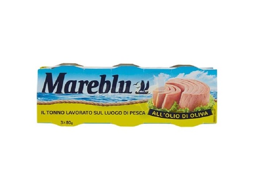 [011360] MAREBLU'TONNO O.OLIVA GR.80X3
