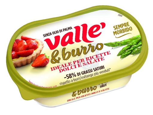 [134620] VALLE'MARGARINA+BURRO VASC.GR.250