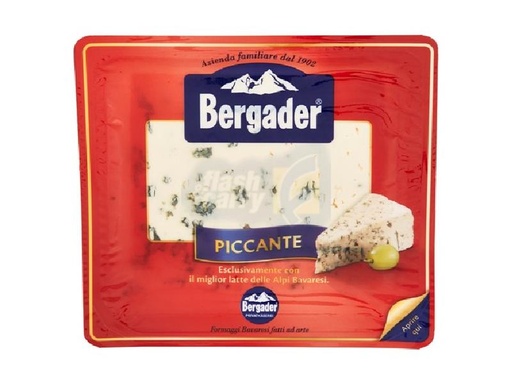 [000636] BERGADER PORZIONI GR.100 FORMAGGI ELABORATI BERGARDER PICCANTE