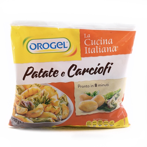 [000053S] PATATE E CARCIOFI OROGEL 1KG