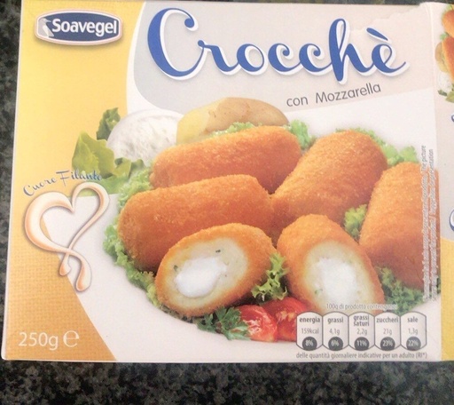 [000045X] CROCCHE MOZZARELLA SOAVEGEL 250GR 