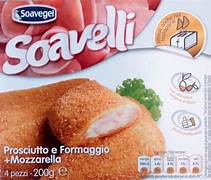 [00500] SOAVELLI PROSCIUTTO/MOZZARELLA AL VOLO 200GR