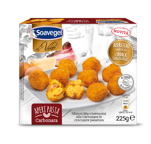 [000050H] APERIPASTA CARBONARA AL VOLO SOAVEGEL 225GR