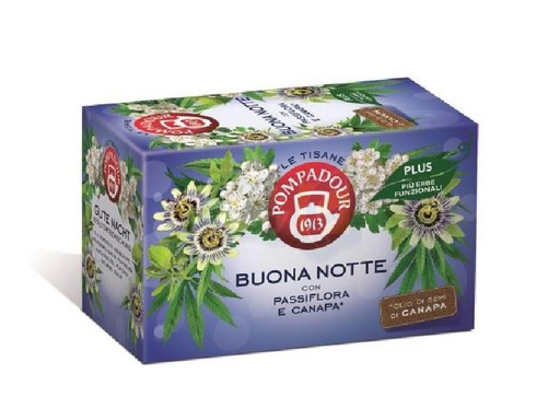 [175655] POMPADOUR TISANA BUONANOTTE 18 FL