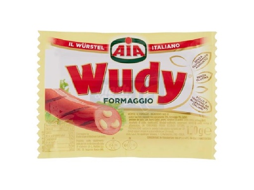 [006762] WUDY WURSTEL FORMAGGIO GR.150