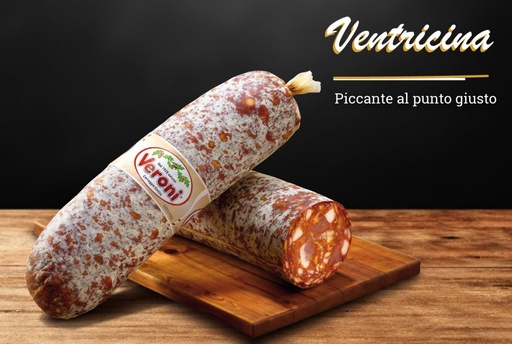 [000749C] VERONI SALSICCIA PICCANTE TOSCANA 300GR