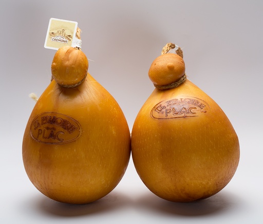 [PRFI2100] PROVOLONE FIASCHETTO AFFUMICATO CREMONA PLAC  AU KG