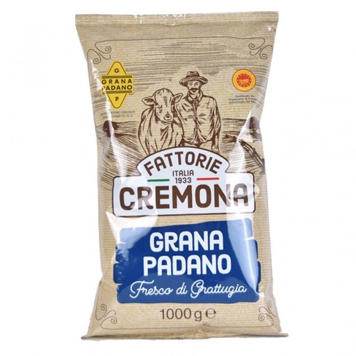 [GRSV4900] GRANA PADANO GRATTUGIATO 1KG CREMONA PLAC 
