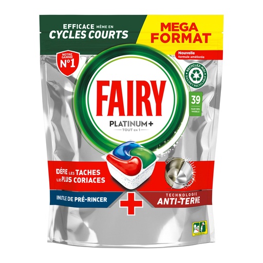 [179967] FAIRY CAPS PLATINUM ANTIODORE PZ 38
