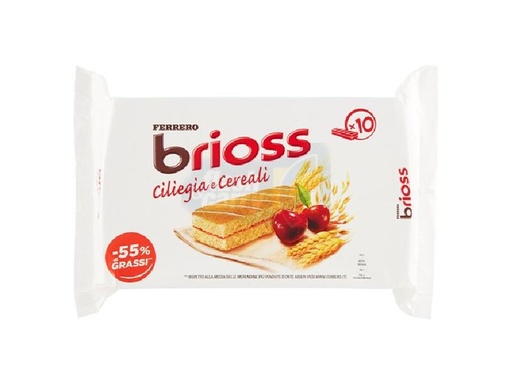 [000811] KINDER MERENDA BRIOSS CILIEGIA GR.280